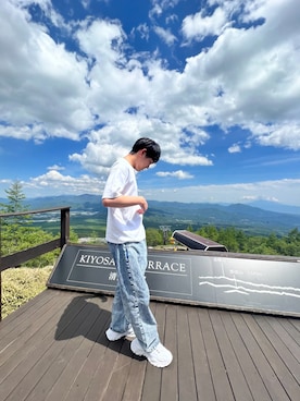 「FILA」｜あやとさん（メンズ・167cm）の夏コーディネート