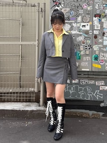 エヴリス evris BASICクロップドカラーシャツ BASICクロップドカラーシャツ｜エヴリス（EVRIS）公式通販