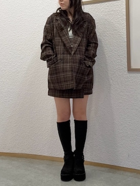 黒石夏帆さんのコーディネート