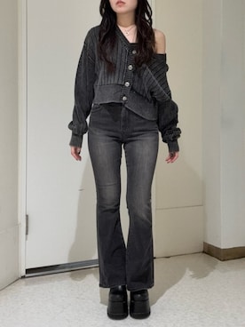 黒石夏帆さんのコーディネート