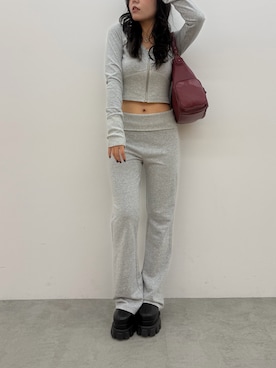 黒石夏帆さん(レディース・155cm)の秋コーディネート