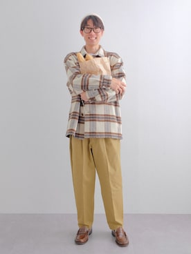 「レギュラー」｜タクミさん（メンズ・175cm）の秋コーディネート