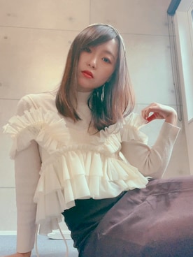 「LILY BROWN（リリーブラウン）のアイテム（ワンピース/ドレス）」を使った、paramecium18さん（レディース・156cm）の春コーディネート