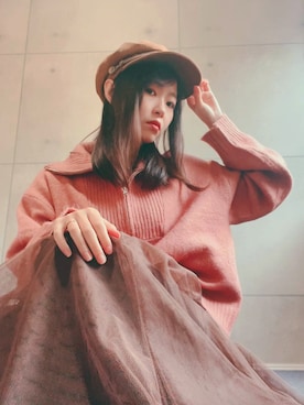 「イチゴチョコ」｜paramecium18さん（レディース・156cm）の春コーディネート