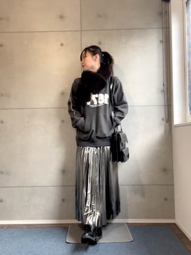 「ジーナシス」｜「アイテム（パーカー）」を使った、paramecium18さん（レディース・156cm）の秋コーディネート