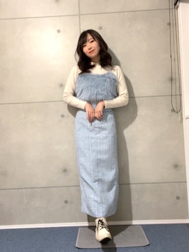 「GRL」｜「アイテム（その他トップス）」を使った、paramecium18さん（レディース・156cm）の冬コーディネート