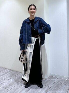 「アイテム（ワンピース/ドレス）」を使った、ANNAさん（レディース・156cm・20代）の秋コーディネート