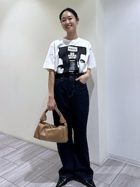 「Lee（リー）のアイテム」を使った、ANNAさん（レディース・156cm）の夏コーディネート