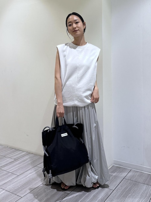 【新品/未使用/タグ付き】アダムエロペ　ドッキングバルーンワンピース　新品 セール】ドッキングバルーンワンピース（ワンピース）｜ADAM ET