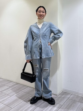 ANNAさん（レディース・156cm）の冬コーディネート