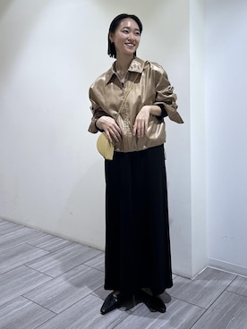 「アイテム（キーホルダー）」を使った、ANNAさん（レディース・156cm・20代）の秋コーディネート