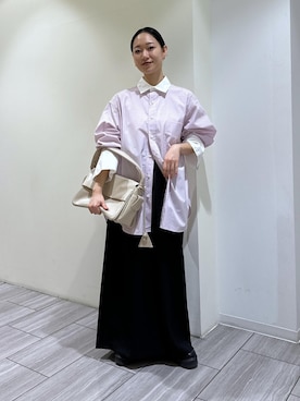 「オイリー」｜ANNAさん（レディース・156cm）の春コーディネート