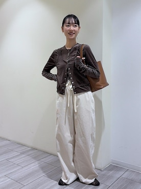 ANNAさん(レディース・156cm)の秋コーディネート