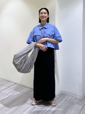 「FEMME」｜「アイテム（ワンピース/ドレス）」を使った、ANNAさん（レディース・156cm）の夏コーディネート