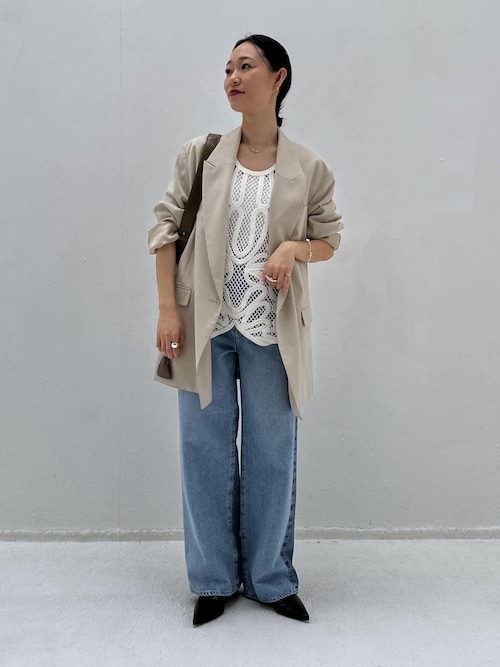 セール】【NEEDBY for ADAM ET ROPE'】別注LUNA WIDE STRAIGHT