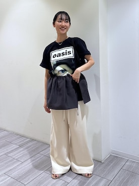 「アイテム（ハンドバッグ）」を使った、ANNAさん（レディース・156cm・20代）の夏コーディネート