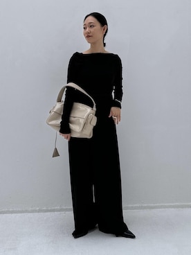 「オイリー」｜ANNAさん（レディース・156cm）の春コーディネート