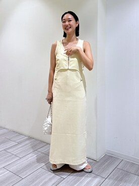 「FEMME」｜「アイテム（ワンピース/ドレス）」を使った、ANNAさん（レディース・156cm）の夏コーディネート