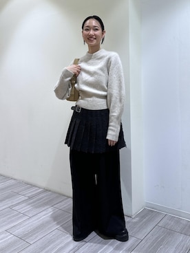 ANNAさん（レディース・156cm）の冬コーディネート