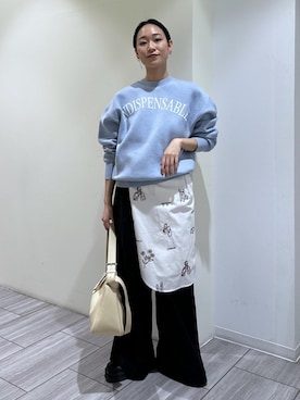 「オイリー」｜ANNAさん（レディース・156cm）の冬コーディネート