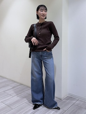 ANNAさん（レディース・156cm）の冬コーディネート