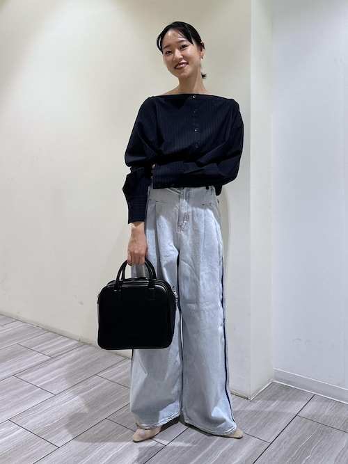 【サステナブル】・【再入荷】ロゴボストンバッグ