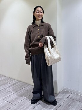 ANNAさん(レディース・156cm)の冬コーディネート