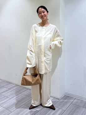 「アイテム（パンツ）」を使った、ANNAさん（レディース・156cm・20代）の夏コーディネート