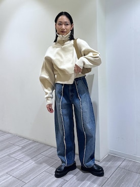 ANNAさん（レディース・156cm）の冬コーディネート