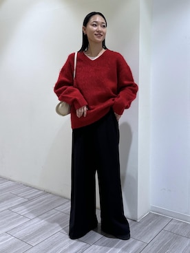 ANNAさん（レディース・156cm）の冬コーディネート