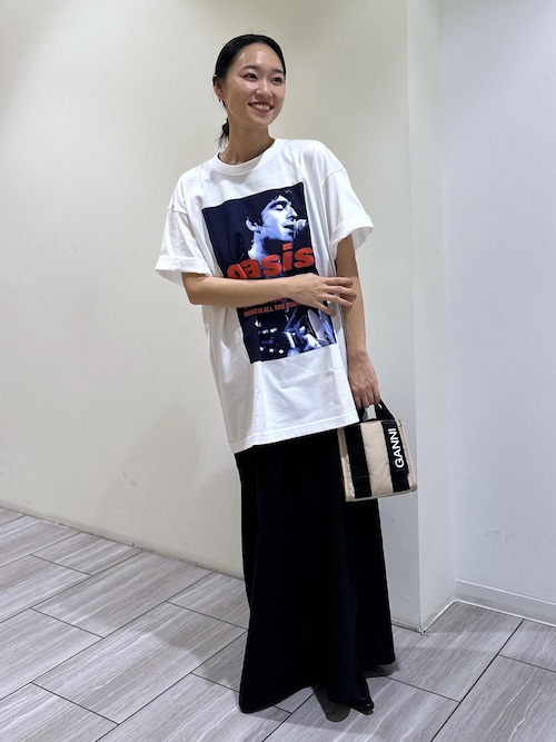 GANNI ガニー ポーチ トートバッグ GANNI for ADAM ET ROPE'】Recycled tech Mini Tote（トート