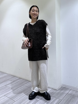 ANNAさん（レディース・156cm）の秋コーディネート