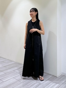 「SDGs」｜「アイテム（ワンピース/ドレス）」を使った、ANNAさん（レディース・156cm）の夏コーディネート