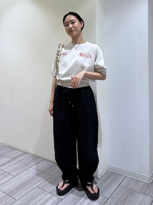 ギャザー2WAYミドルショルダーバッグ