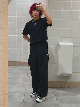 「Uiscel（ユイセル）のアイテム」を使った、ソラさん（メンズ・169cm）の夏コーディネート