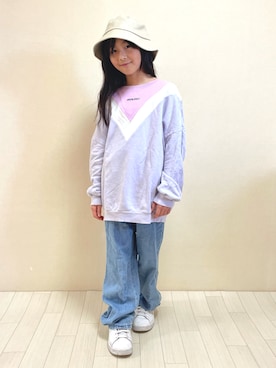 「DONOBAN（ドノバン）のアイテム」を使った、erieriさん（キッズ・134cm）の秋コーディネート