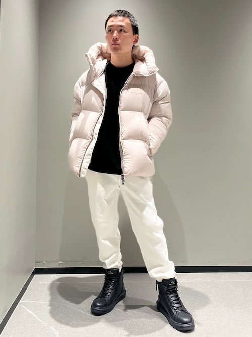 A|X アルマーニ エクスチェンジ】AXロゴ グラデーション 半袖クルー