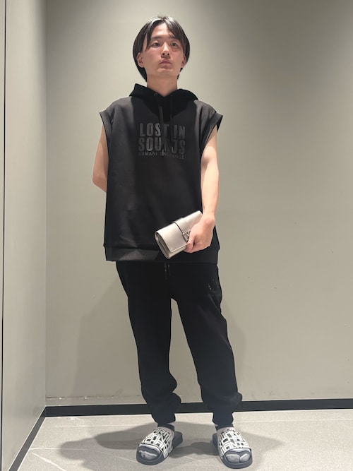 関/送込★Armani Exchange★ロゴ ストライプ スウェットシャツ 関/送込☆Armani Exchange☆ロゴ ストライプ スウェットシャツ