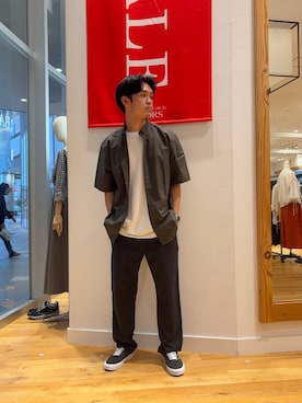 大樹さん(メンズ・170cm)の夏コーディネート