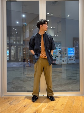 大樹さん(メンズ・170cm)の夏コーディネート