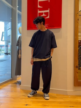 大樹さん(メンズ・170cm)の夏コーディネート