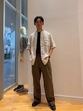 大樹さん(メンズ・170cm)の夏コーディネート