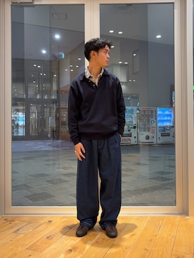 大樹さん（メンズ・170cm）の秋コーディネート