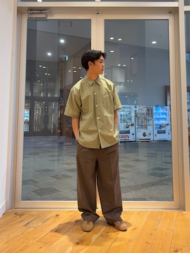 大樹さん(メンズ・170cm)の春コーディネート