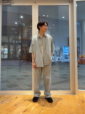 大樹さん(メンズ・170cm)の春コーディネート