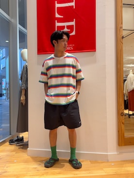 大樹さん(メンズ・170cm)の夏コーディネート