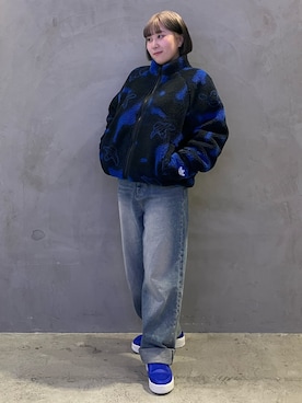 「アディダスオリジナルス」｜「アイテム（ブルゾン）」を使った、mmikuさん（レディース・153cm）の秋コーディネート