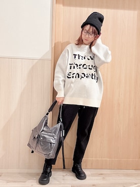 モカさん(レディース・162cm)の冬コーディネート