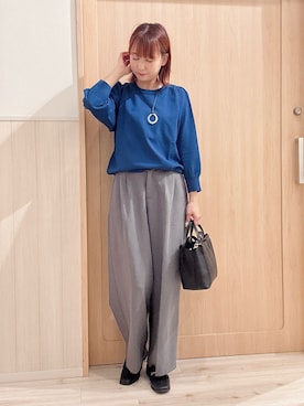 「アイテム（その他シューズ）」を使った、モカさん（レディース・162cm）の秋コーディネート