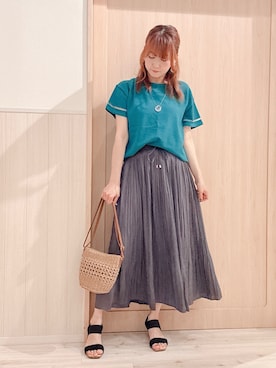 モカさん（レディース・162cm）の夏コーディネート